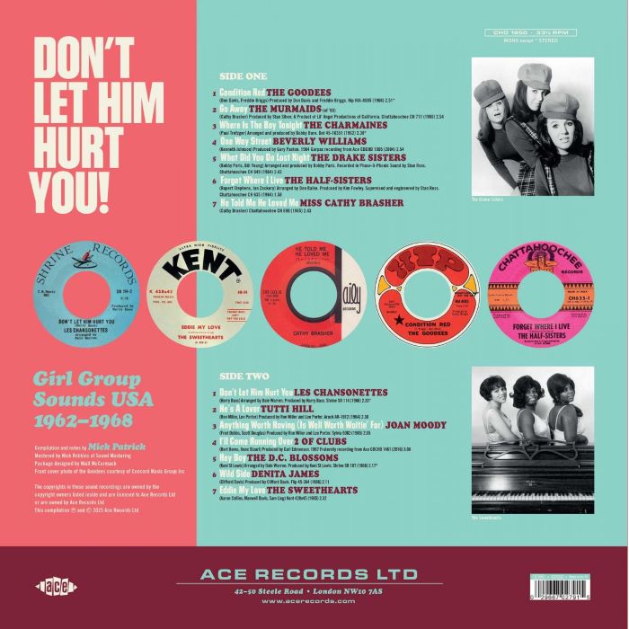 V.A. -Don't Let Him Hurt You! Girl Group Sounds USA 1962-1968 ( LP ) - Image 2