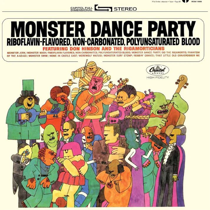 Don Hinson And The Rigamorticians - Monster Dance Party