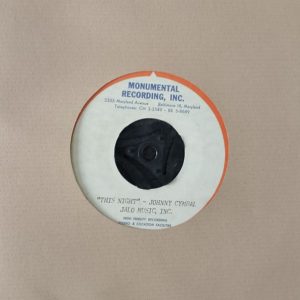 Cymbal, Johnny / Urh, Tommy - This Night / Cold Hearted Woman ( 45's )