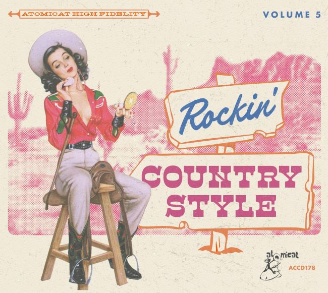 V.A. - Rockin' Country Style Vol 5 ( CD )