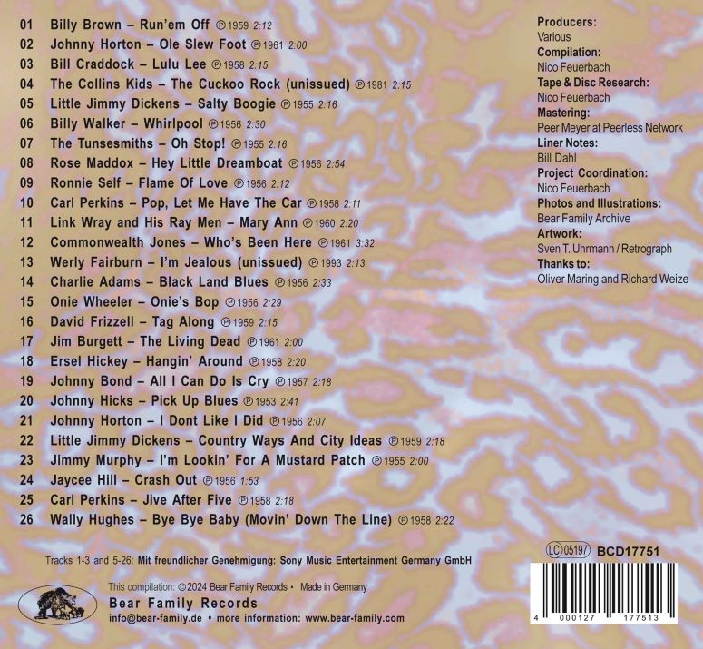 V.A. - That'll Flat Git It! Vol 49 Rockabilly & Rock'n'Roll From The Vaults Of Columbia & Epic Records ( CD ) - Image 2