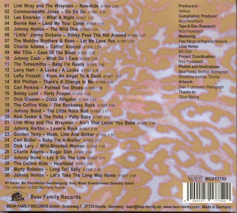 V.A. - That'll Flat Git It! Vol 50 Rockabilly & Rock'n'Roll From The Vaults Of Columbia & Epic Records ( CD ) - Image 2