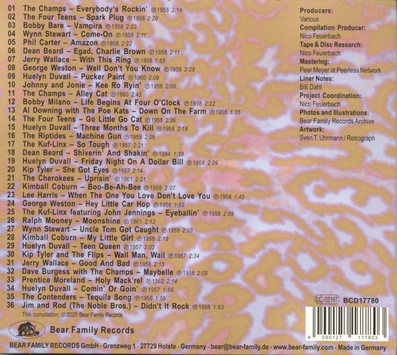 V.A. - That'll Flat Git It! Vol 51 Rockabilly & Rock'n'Roll From The Vaults Of Challenge And Jackpot Records ( CD ) - Image 2