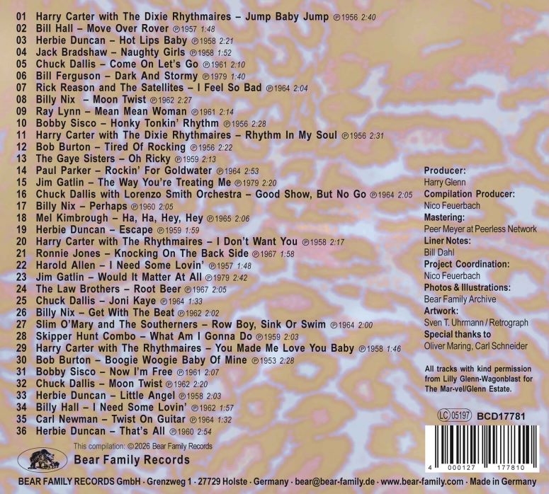 V.A. - That'll Flat Git It! Vol 52 Rockabilly & Rock'n'Roll From The Vaults Of Mar-Vell & Glenn Records ( CD ) - Image 2