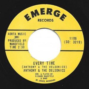 Anthony & The Delsonics - Every Time / I Never Had A Girl (So Sweet ) ( 45's )