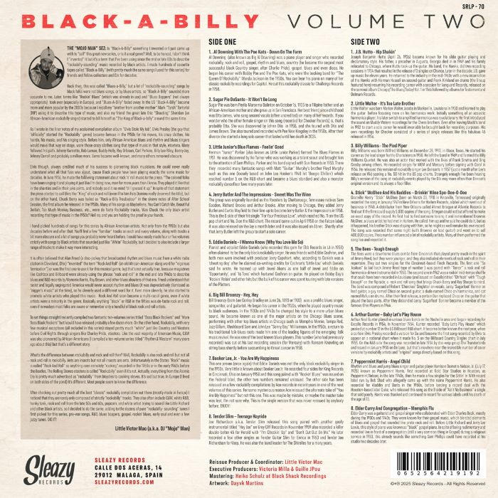 V.A. - Black-A-Billy Vol 2 The Mojo Man Presents ( LP ) - Image 2