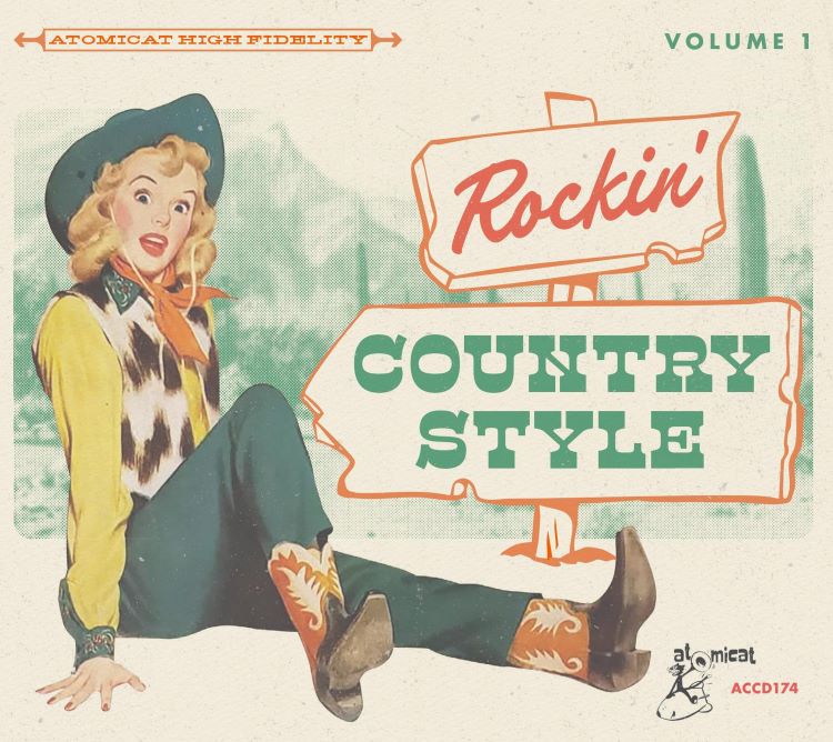 V.A. - Rockin' Country Style Vol 1 ( CD )