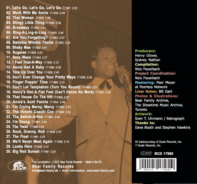 Ballard, Hank - Hank Ballard Rocks ( CD ) - Image 2