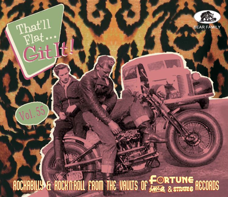 V.A. - That'll Flat Git It ! Vol 55 Rockabilly & Rock'n'Roll From The Vaults OF Fortune, Hi-Q And Strate 8 Records ( CD )