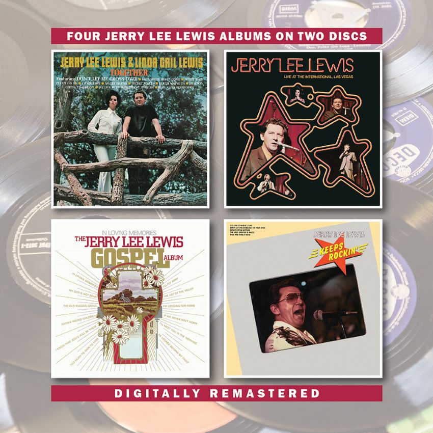 Lewis, Jerry Lee - Togheter / Live At The Int..Las Vegas / In Loving Memories.. / Keeps Rockin'