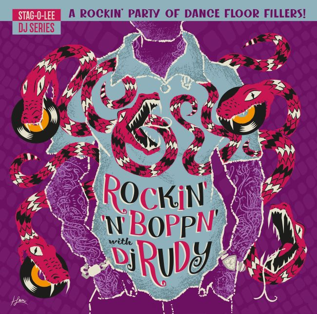 V.A. - Rockin' 'N' Boppin' With DJ Rudy : Dj Series Vol 7 ( LP )