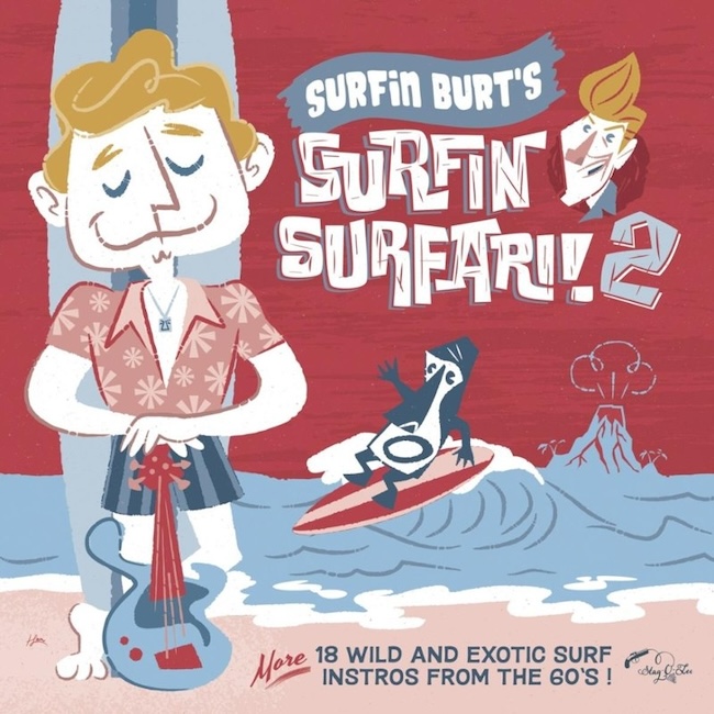 V.A. - Surfin' Burth's Surfin Surfari Vol 2 ( LP )