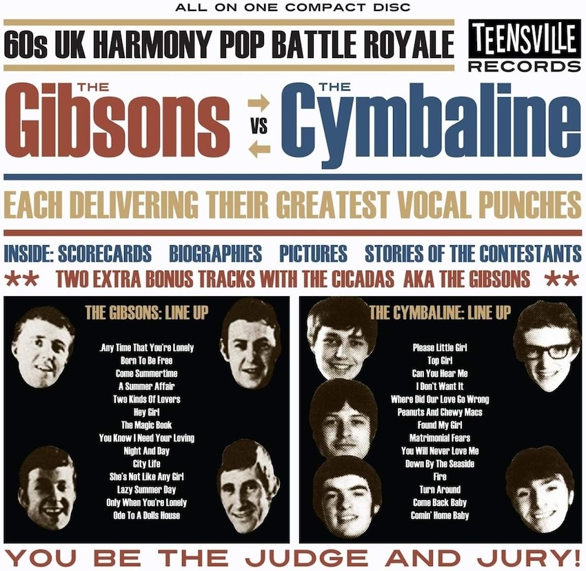 V.A. - Gibsons vs Cymbaline: 60's UK Harmony Pop Battle Royal ( CD )