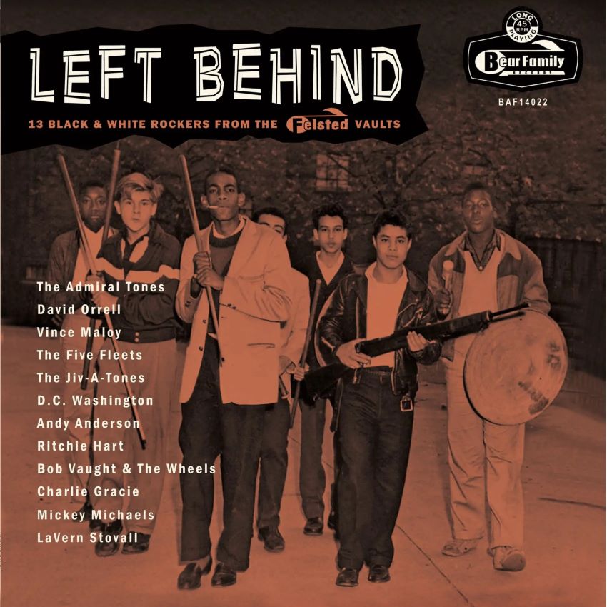 V.A. - Left Behind - Black & White Felsted' Rockers ( 10 Inch Lp + CD )