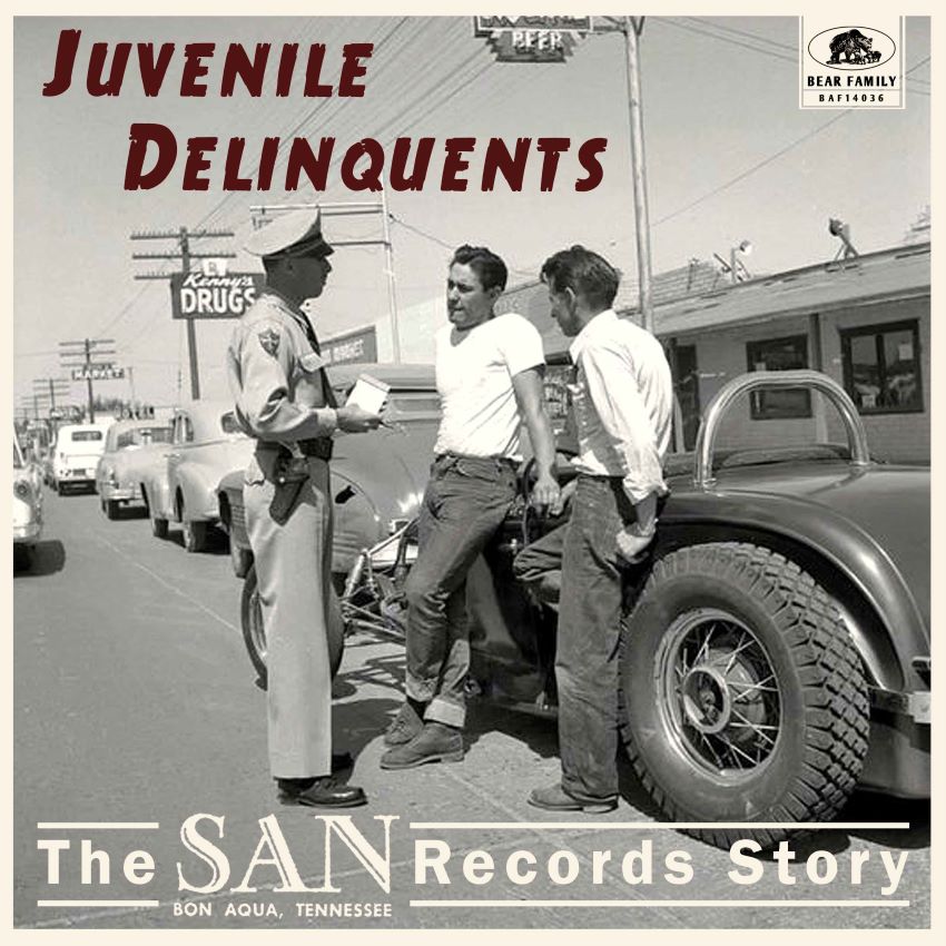 V.A. - Juvenile Delinquents : The San Records Story ( 10 Inch Lp )
