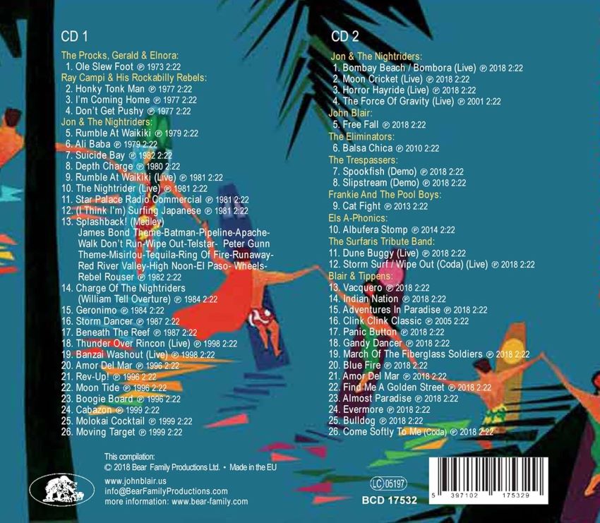 V.A. - Rumble At Waikiki : The Jon Blair Anthology ( CD ) - Afbeelding 2