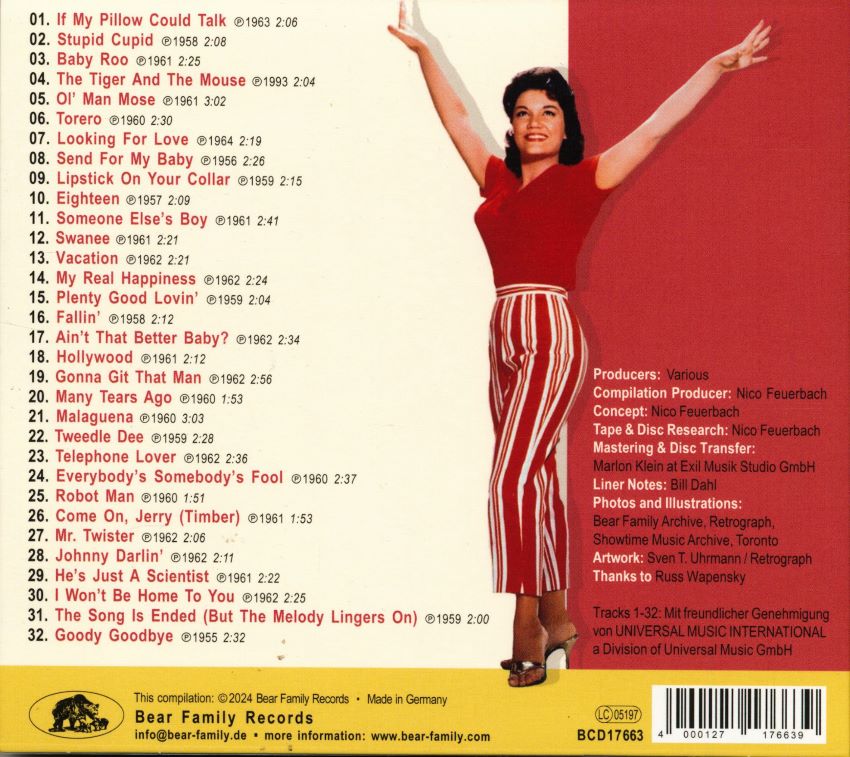Francis, Conny - On The Dance Floor With Connie Francis ( CD ) - Image 2