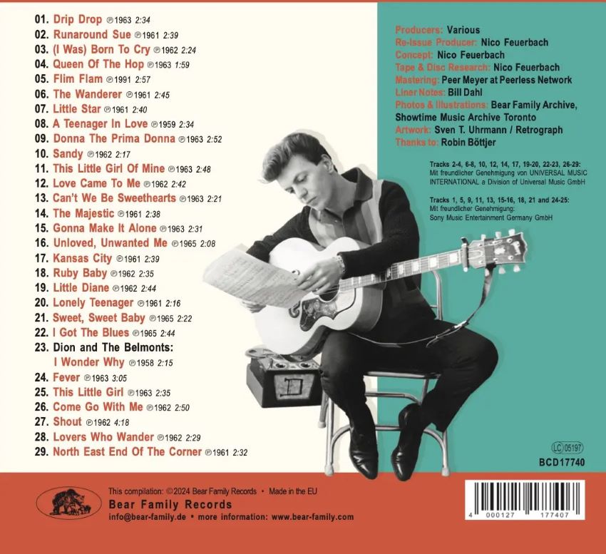 Dion - On The Dancefloor With Dion DiMucci ( CD ) - Image 2