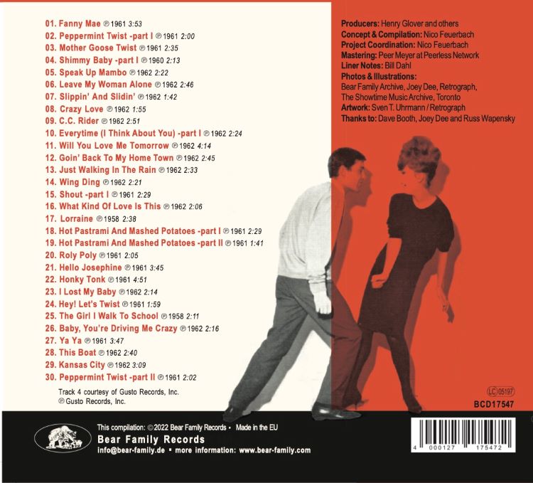 Dee, Joey & The Starliters - On The Dancefloor With Joey Dee - Image 2