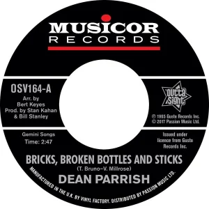 Parrish, Dean / Troy, J.B. - Bricks, Broken Bottles And Stics / Live On ( 45's )