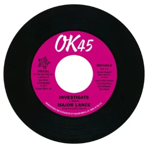 Lance, Major - Investigate / It's The Beat ( 45's )