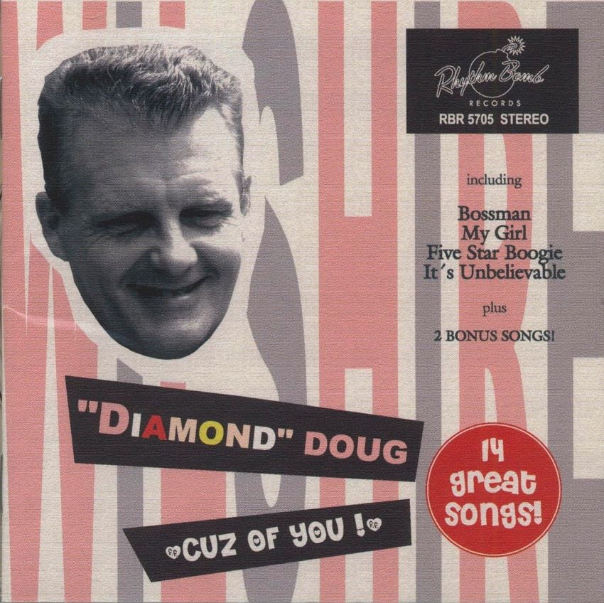 Wilshire, Doug & The Rock-A-Tones - Cuz Of You ( CD )