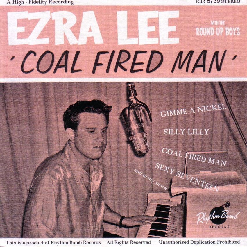 Ezra Lee With The Roundup Boys - Coal Fired Man ( CD )