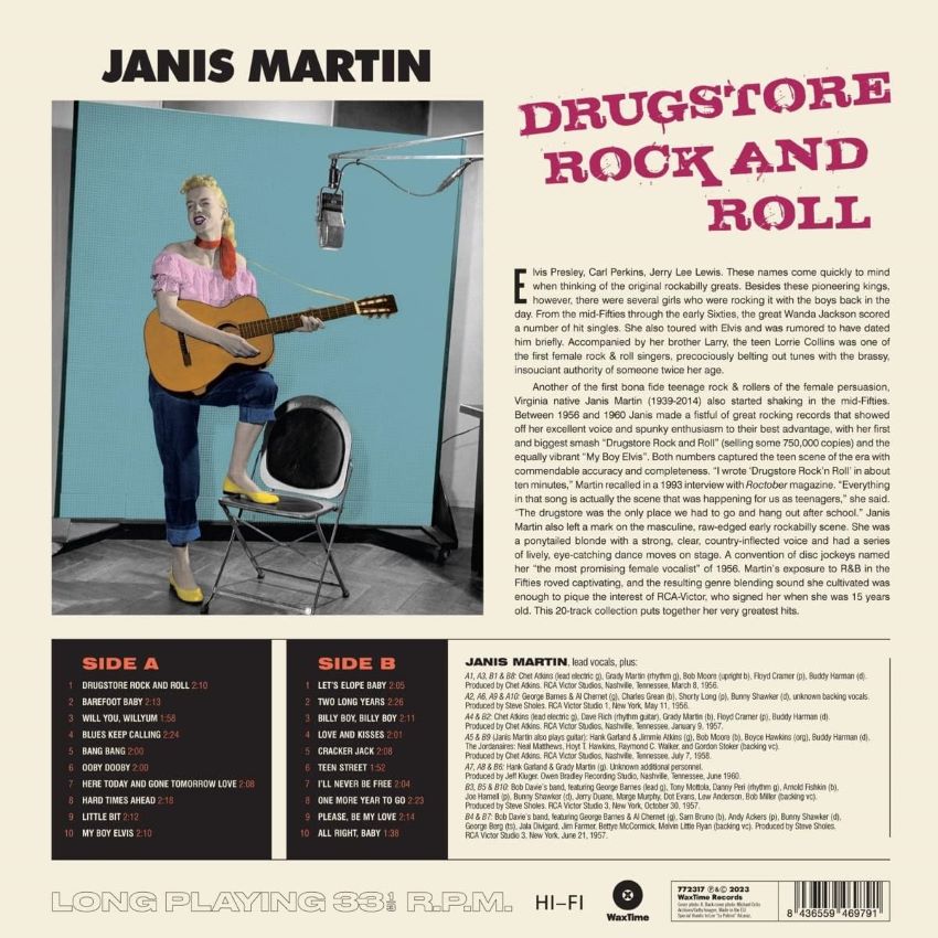 Martin, Janis - Drugstore Rock and Roll ( Lp ) - Image 2