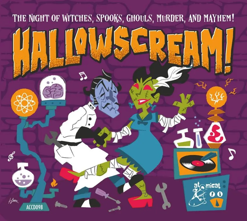 V.A. - Hallowscream : The Night Of Murder ,Witches ,Spooks ( CD )