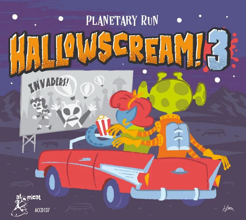 V.A. - Hallowscream! Vol 3 : Planetary Run ( CD )
