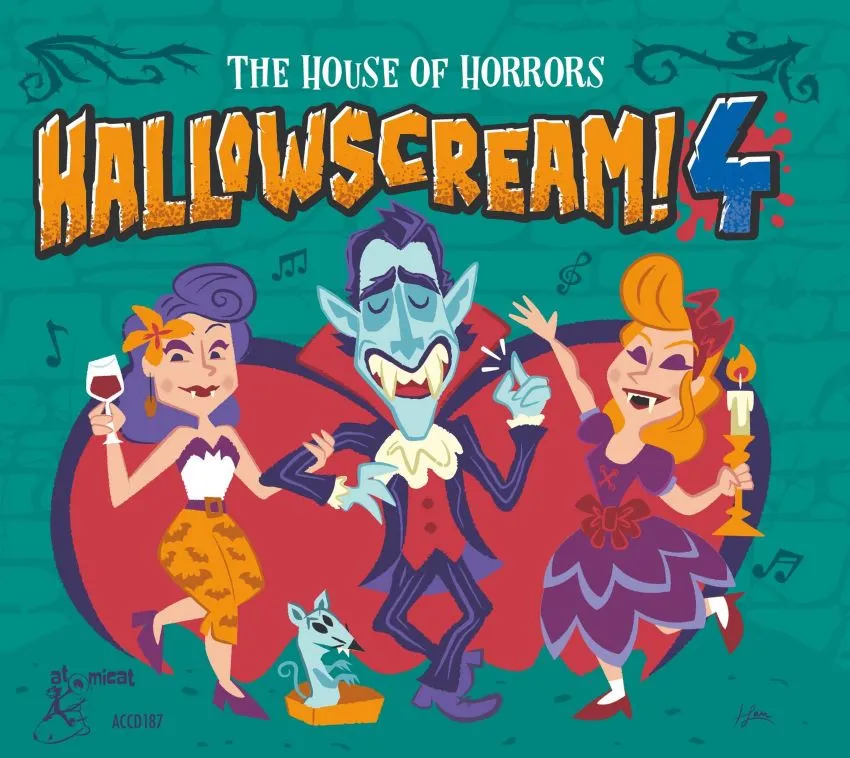 V.A. - Hallowscream! Vol 4 :The House Of Horrors ( CD )
