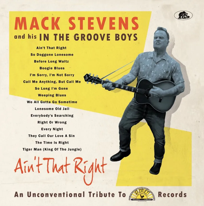 Stevens ,Mack And His Groove Boys - Ain't That Right ( LP )