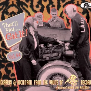 V.A. – That’ll Flat Git It ! Vol 44 Rockabilly & Rock’n’Roll From The Vaults Of King & Federal, Audio Lab, Deluxe Rec ( CD )