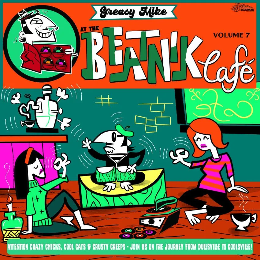 V.A. - Greasy Mike's Vol 7 : At The Beatnik Cafe ( LP )