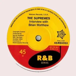 The Supremes - Your Heart Belongs To Me / Interview met Brian Mathew ( 45's )