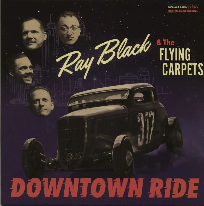 Black, Ray And The Flying Carpets - Downtown Ride ( LP )
