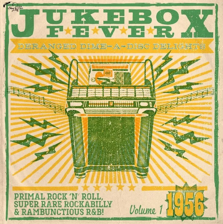 V.A. - Jukebox Fever Vol 1 1956 Deranged Dime A Disc Delights ( 10 Inch )