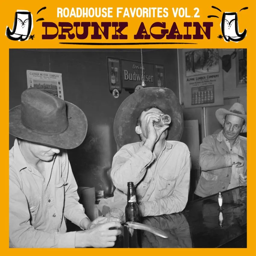 V.A. - Roadhouse Favorites Vol 2 : Drunk Again ( LP )